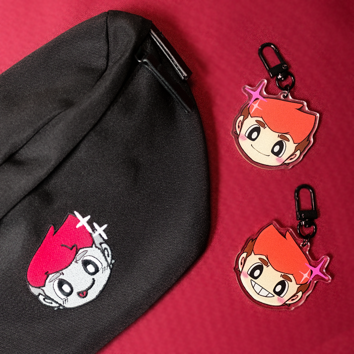 RETRO | BAUCHTASCHE + KEY CHARM BUNDLE
